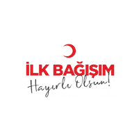 donate hilal Sticker by Turk Kizilay