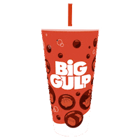 Big Gulp Drink Sticker by 7-Eleven Hawai'i