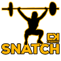 ckcrossfit crossfit snatch ck ckcrossfit Sticker