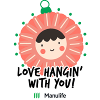 Christmas Greetings Sticker by Manulife Singapore