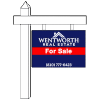 Sign Forsale Sticker by WentworthRealEstate