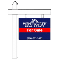 Realestate Sign Sticker by WentworthRealEstate