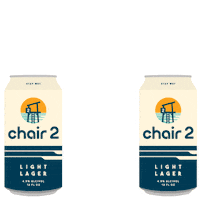 Chair2 beer craft beer lager rhode island Sticker