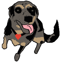 Dog Sticker by ELISABETTA FRANCHI