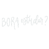 gabivenanciost lettering study vestibular papelaria Sticker