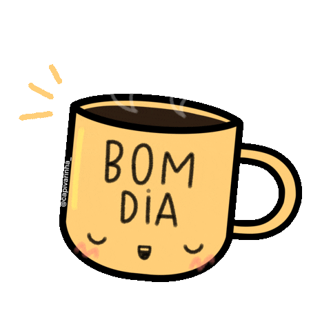 bom dia coffee Sticker by Capivarinha