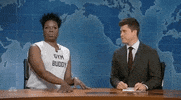 leslie jones snl GIF by Saturday Night Live