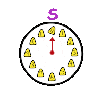 Time Streaming Sticker