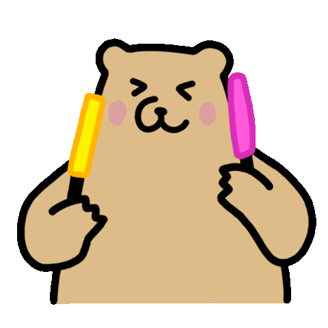 Happy Party Sticker by xiuxiubear