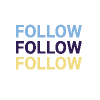 Follow Sticker by tSocial
