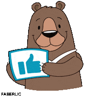 Bears Raspberry Sticker by Faberlic