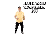 No Problem Dirt Sticker by Leroy Patterson