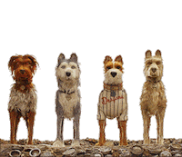 isle of dogs what Sticker by Fox Searchlight