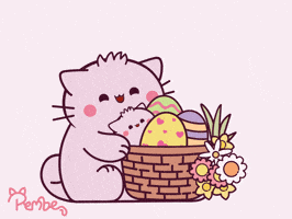 Easter Bunny Pink GIF by Pembe