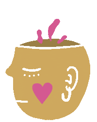 Head Love Sticker