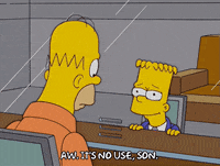 sad homer simpson GIF
