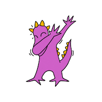 Dinosaur Dino Sticker by postmen