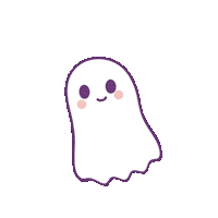 Halloween Ghosh Sticker