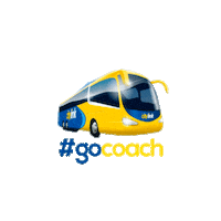 Coach Bus Sticker by Scottish Citylink