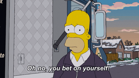 Betting Homer Simpson GIF by FOX TV