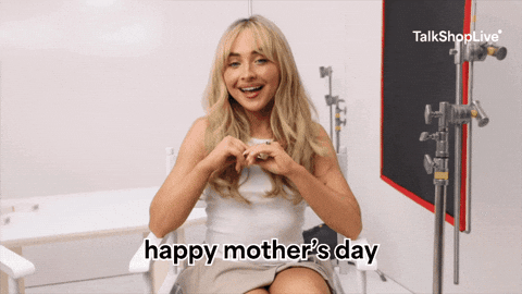 Waving Mothers Day GIF by TalkShopLive
