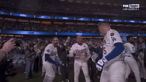 Celebrate Home Run GIF by MLB