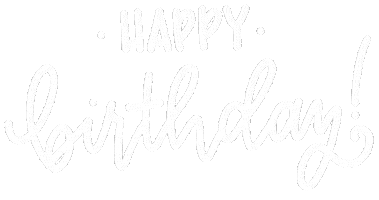 Happy Birthday Party Sticker