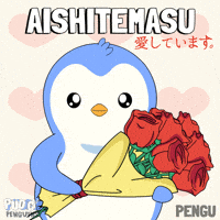I Love You Heart GIF by Pudgy Penguins