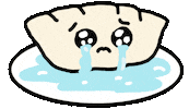 Cry Dumpling Sticker