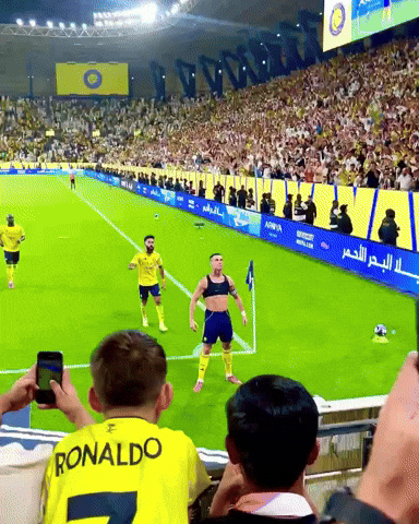 Cristiano Ronaldo Goat GIF