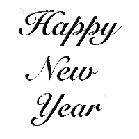 New Year Blink Sticker