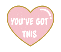 Heart Quote Sticker by P.Louise Makeup Academy