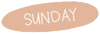 Weekend Sunday Sticker by AllthingsA