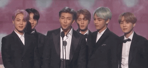 Bangtan Boys 61St Grammys GIF by Recording Academy / GRAMMYs