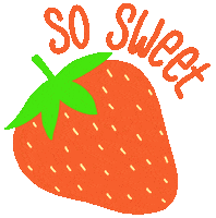 Summer Strawberry Sticker