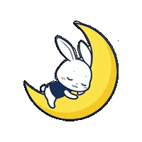 うさぎ Goodbye Sticker by BEAUTY GARAGE