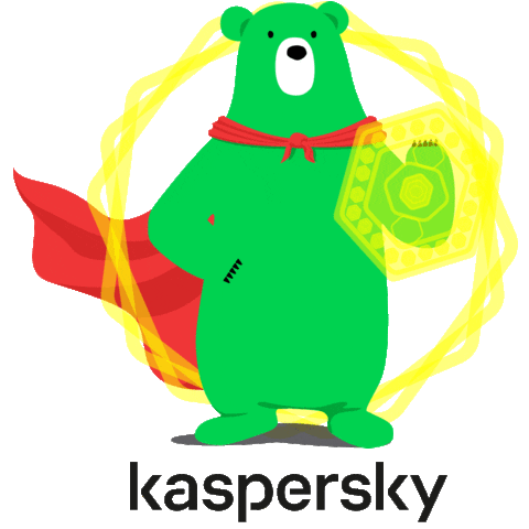 kasperskybra giphyupload magic hero antivirus Sticker
