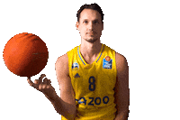 Marcus Eriksson Basketball Sticker by ALBA BERLIN
