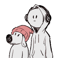 Mans Best Friend Wow Sticker by CC0 Studios