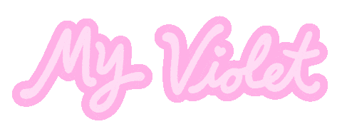 Shopmyviolet Logo Sticker by My Violet