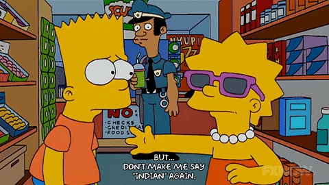 the simpsons lou GIF