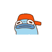 kimski910 fun fish wear mask yumo Sticker