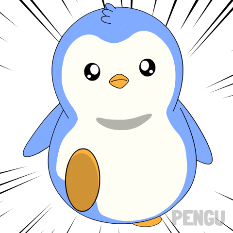 Catch Me Running GIF by Pudgy Penguins