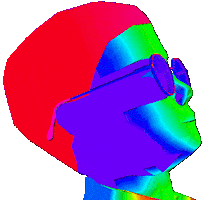 Art Smile Sticker by badblueprints