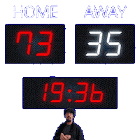 35 Away Sticker
