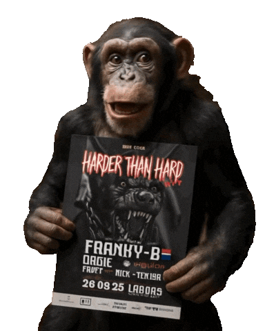Harderape Sticker by Beatdrop Events