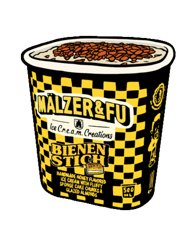 Bienenstich Sticker by maelzerandfu