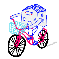Bike Casa Sticker
