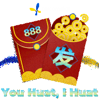 Chinese New Year Huat Sticker by CelcomDigi