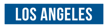 los angeles usa Sticker by AM by Andre Martin
